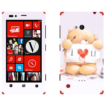   «  - I love You»   Nokia Lumia 720
