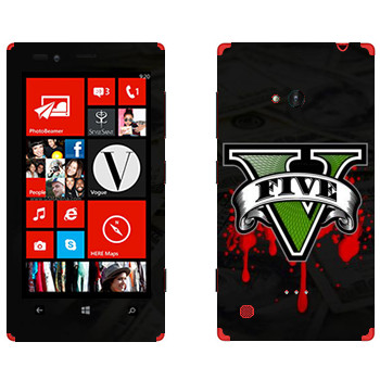   «GTA 5 - logo blood»   Nokia Lumia 720