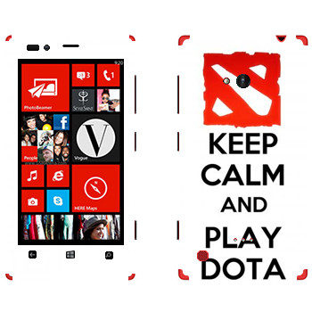   «Keep calm and Play DOTA»   Nokia Lumia 720
