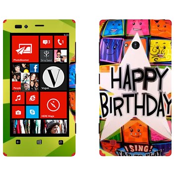   «  Happy birthday»   Nokia Lumia 720