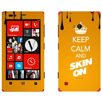   «Keep calm and Skinon»   Nokia Lumia 720