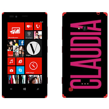   «Claudia»   Nokia Lumia 720