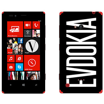   «Evdokia»   Nokia Lumia 720