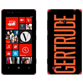   «Gertrude»   Nokia Lumia 720