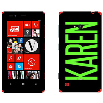   «Karen»   Nokia Lumia 720