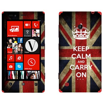   «Keep calm and carry on»   Nokia Lumia 720