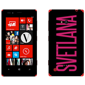   «Svetlana»   Nokia Lumia 720