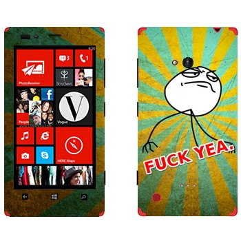  «Fuck yea»   Nokia Lumia 720