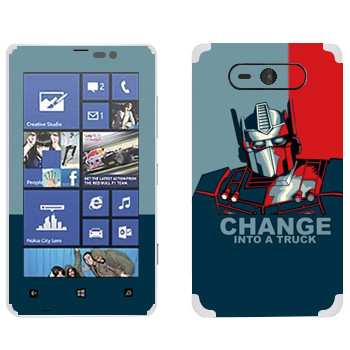   « : Change into a truck»   Nokia Lumia 820