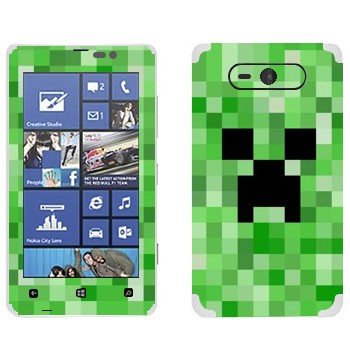   «Creeper face - Minecraft»   Nokia Lumia 820