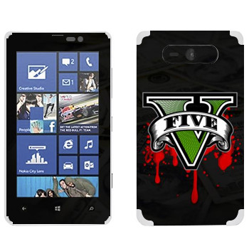   «GTA 5 - logo blood»   Nokia Lumia 820