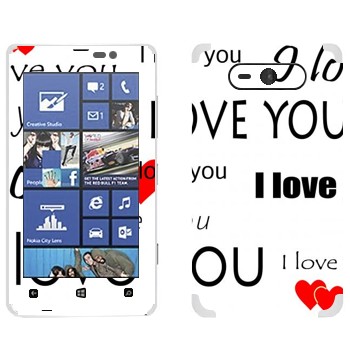   «I Love You -   »   Nokia Lumia 820