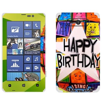   «  Happy birthday»   Nokia Lumia 820