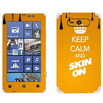   «Keep calm and Skinon»   Nokia Lumia 820