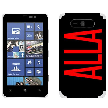   «Alla»   Nokia Lumia 820