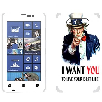   « : I want you!»   Nokia Lumia 820