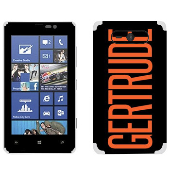   «Gertrude»   Nokia Lumia 820