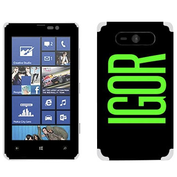   «Igor»   Nokia Lumia 820