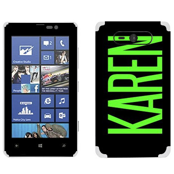   «Karen»   Nokia Lumia 820