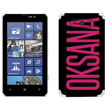   «Oksana»   Nokia Lumia 820