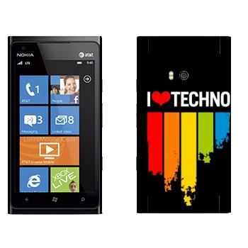   «I love techno»   Nokia Lumia 900