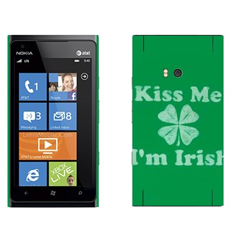   «Kiss me - I'm Irish»   Nokia Lumia 900