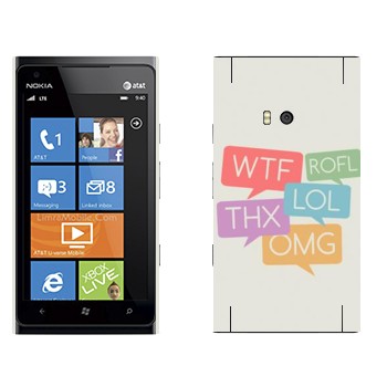   «WTF, ROFL, THX, LOL, OMG»   Nokia Lumia 900