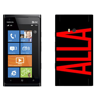   «Alla»   Nokia Lumia 900