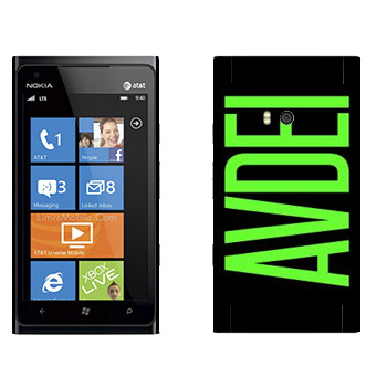   «Avdei»   Nokia Lumia 900