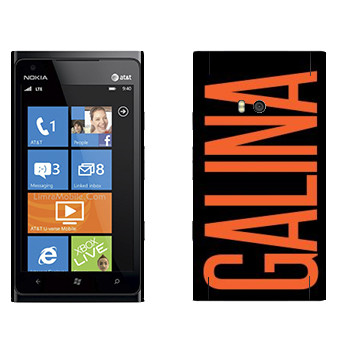   «Galina»   Nokia Lumia 900