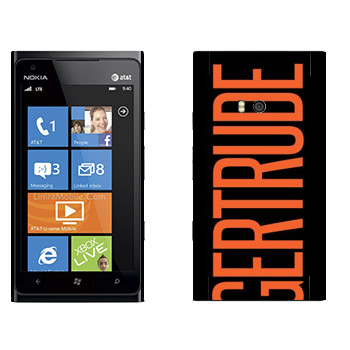   «Gertrude»   Nokia Lumia 900