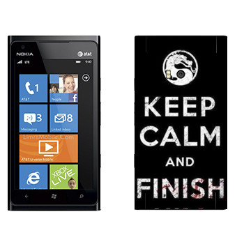   «Keep calm and Finish him Mortal Kombat»   Nokia Lumia 900