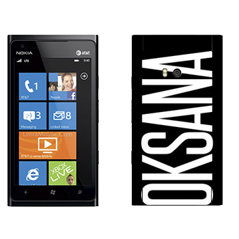   «Oksana»   Nokia Lumia 900