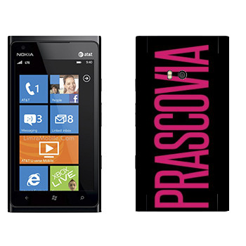   «Prascovia»   Nokia Lumia 900