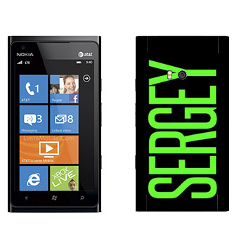   «Sergey»   Nokia Lumia 900
