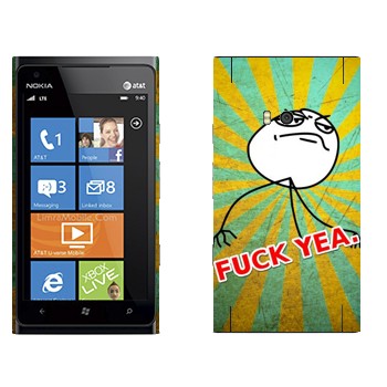   «Fuck yea»   Nokia Lumia 900
