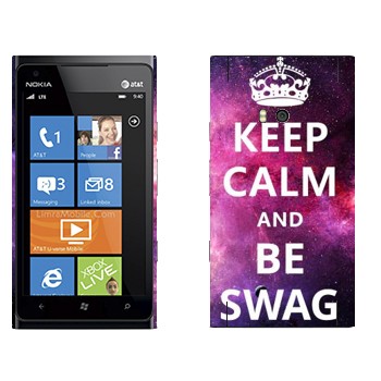   «Keep Calm and be SWAG»   Nokia Lumia 900