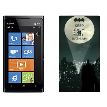  «Keep calm and call Batman»   Nokia Lumia 900