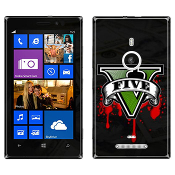   «GTA 5 - logo blood»   Nokia Lumia 925