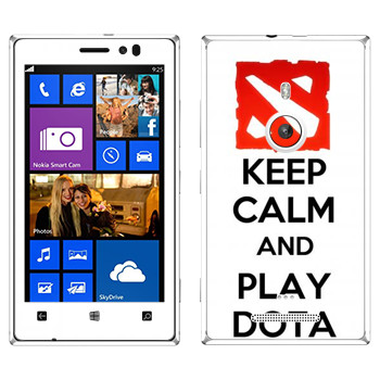   «Keep calm and Play DOTA»   Nokia Lumia 925