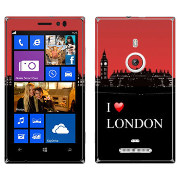   «I love London»   Nokia Lumia 925