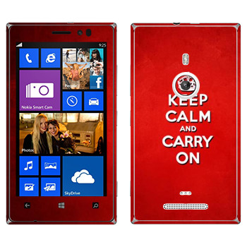   «Keep calm and carry on - »   Nokia Lumia 925