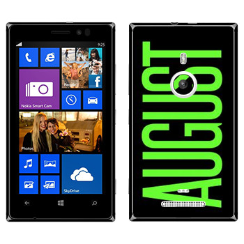  «August»   Nokia Lumia 925