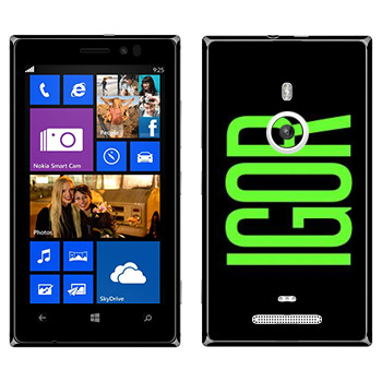   «Igor»   Nokia Lumia 925