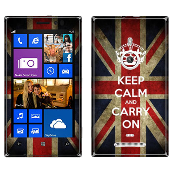   «Keep calm and carry on»   Nokia Lumia 925