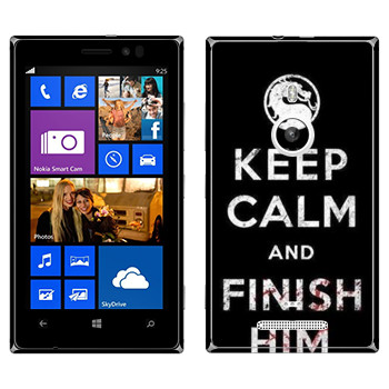   «Keep calm and Finish him Mortal Kombat»   Nokia Lumia 925