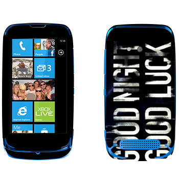   «Dying Light black logo»   Nokia Lumia 610