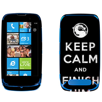   «Keep calm and Finish him Mortal Kombat»   Nokia Lumia 610