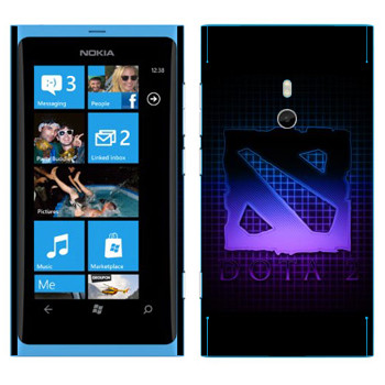   «Dota violet logo»   Nokia Lumia 800