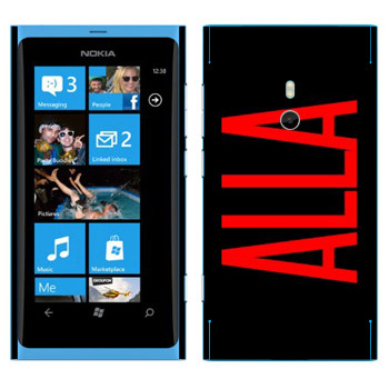   «Alla»   Nokia Lumia 800